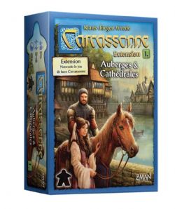 JEU CARCASSONNE - EXTENSION 1 : AUBERGES ET CATHÉDRALES